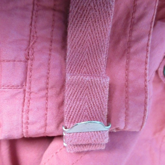 Lulu B Capri Pants Women 6 Pink Bratz Buckle Cargo Crop Low Rise Cinch Baggy 312 - Picture 13 of 14